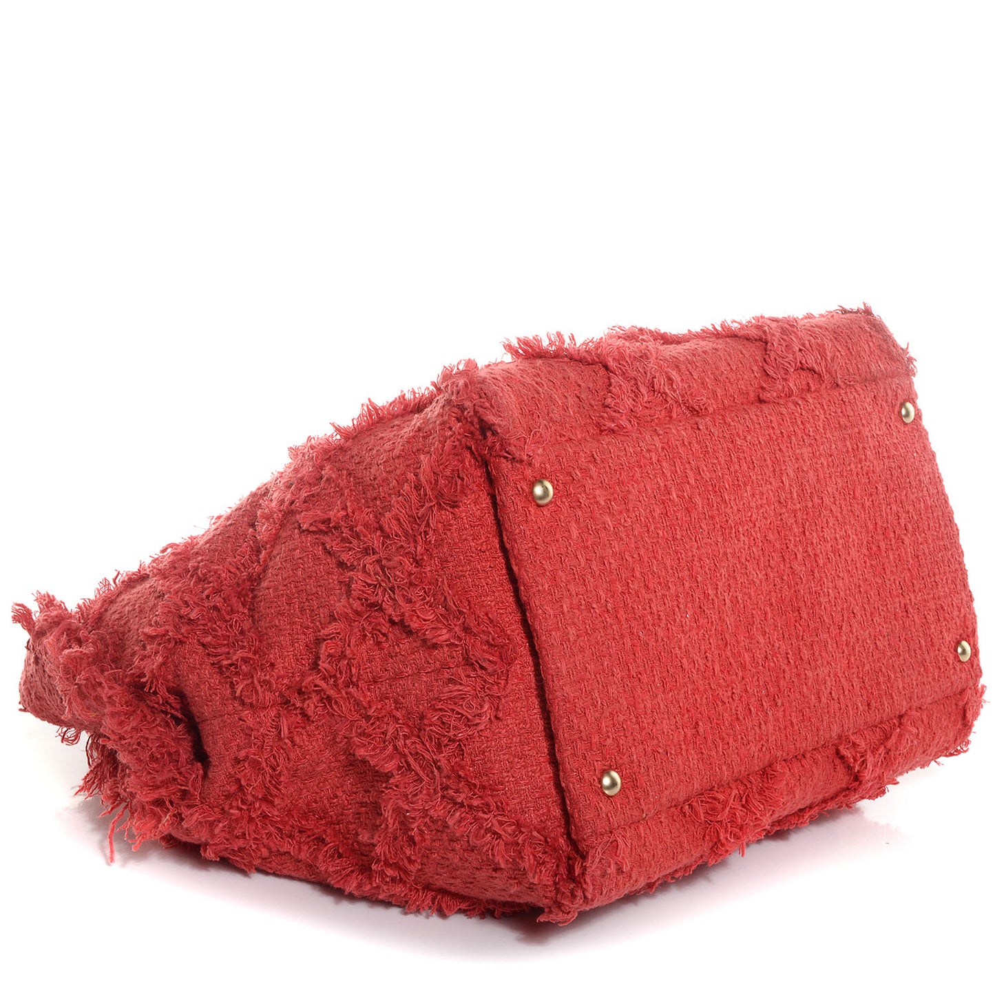 Tweed Nature Tote Red