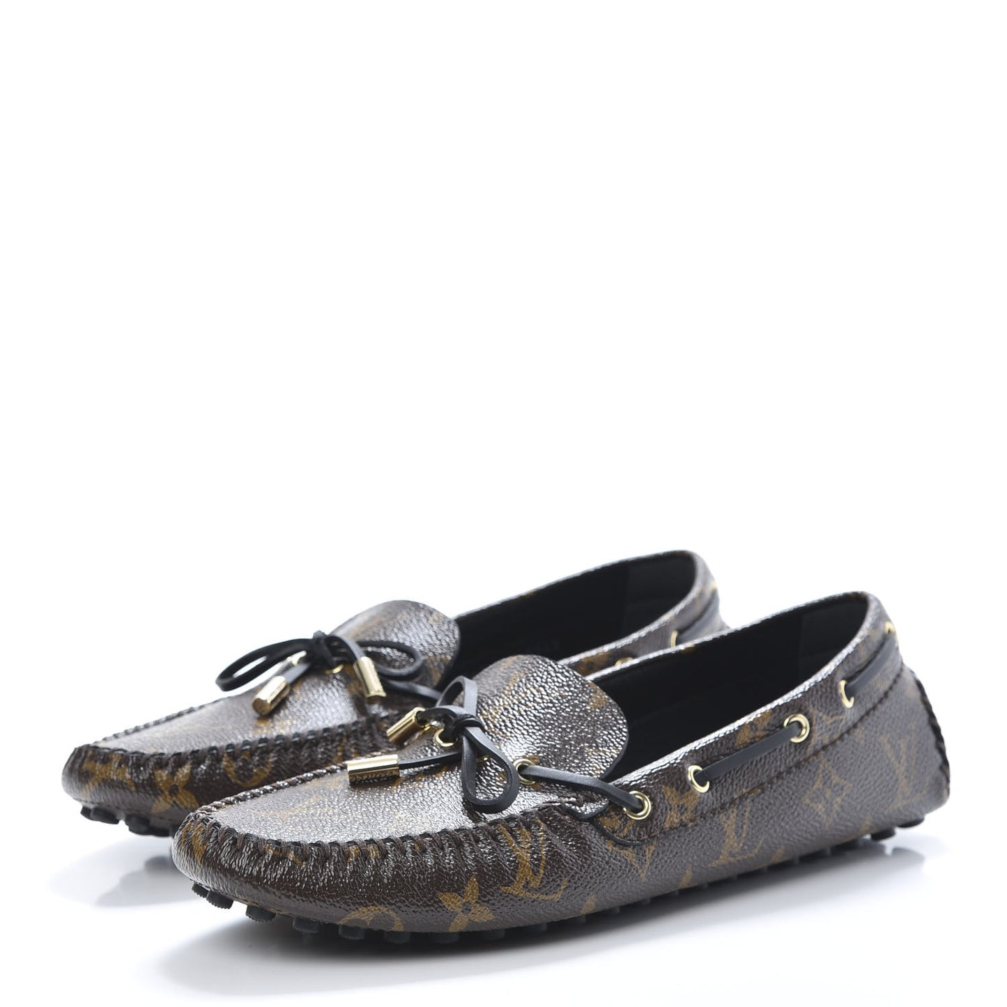 Patent Monogram Gloria Loafers 40