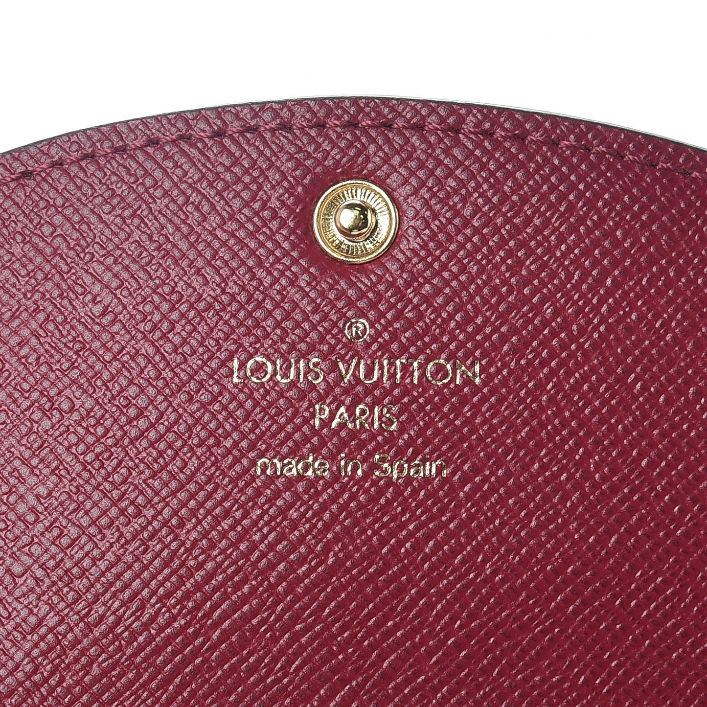 Monogram Rosalie Coin Purse Fuchsia