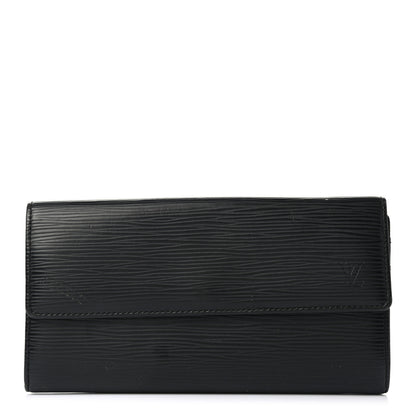 Louis Vuitton Epi Sarah Wallet Black 1 of 10