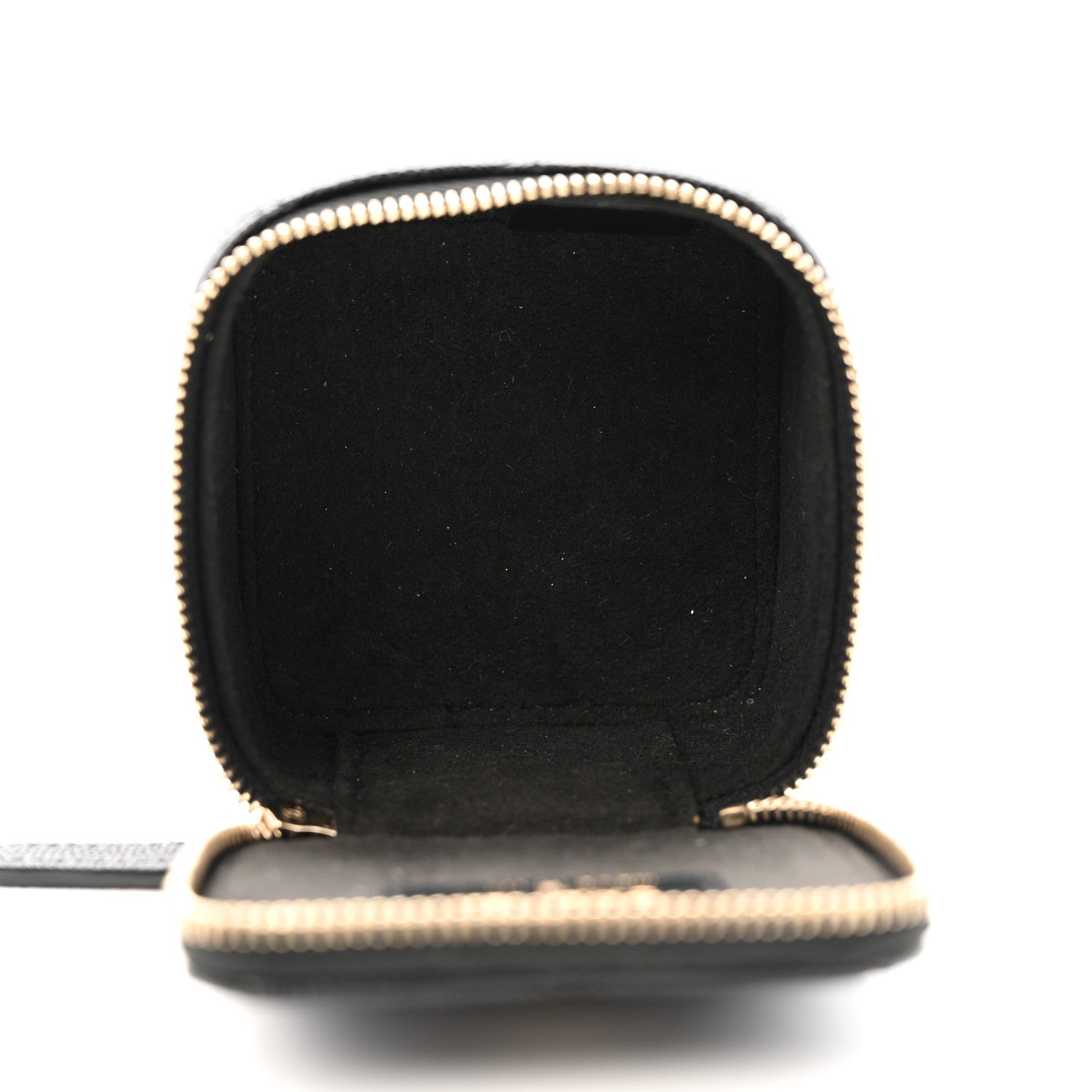 Chanel Caviar Quilted Jewelry Travel Case Black 5 of 7
