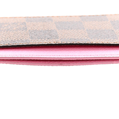 Louis Vuitton Damier Ebene 2023 Christmas Animation Alpine Cardholder Pink 7 of 7