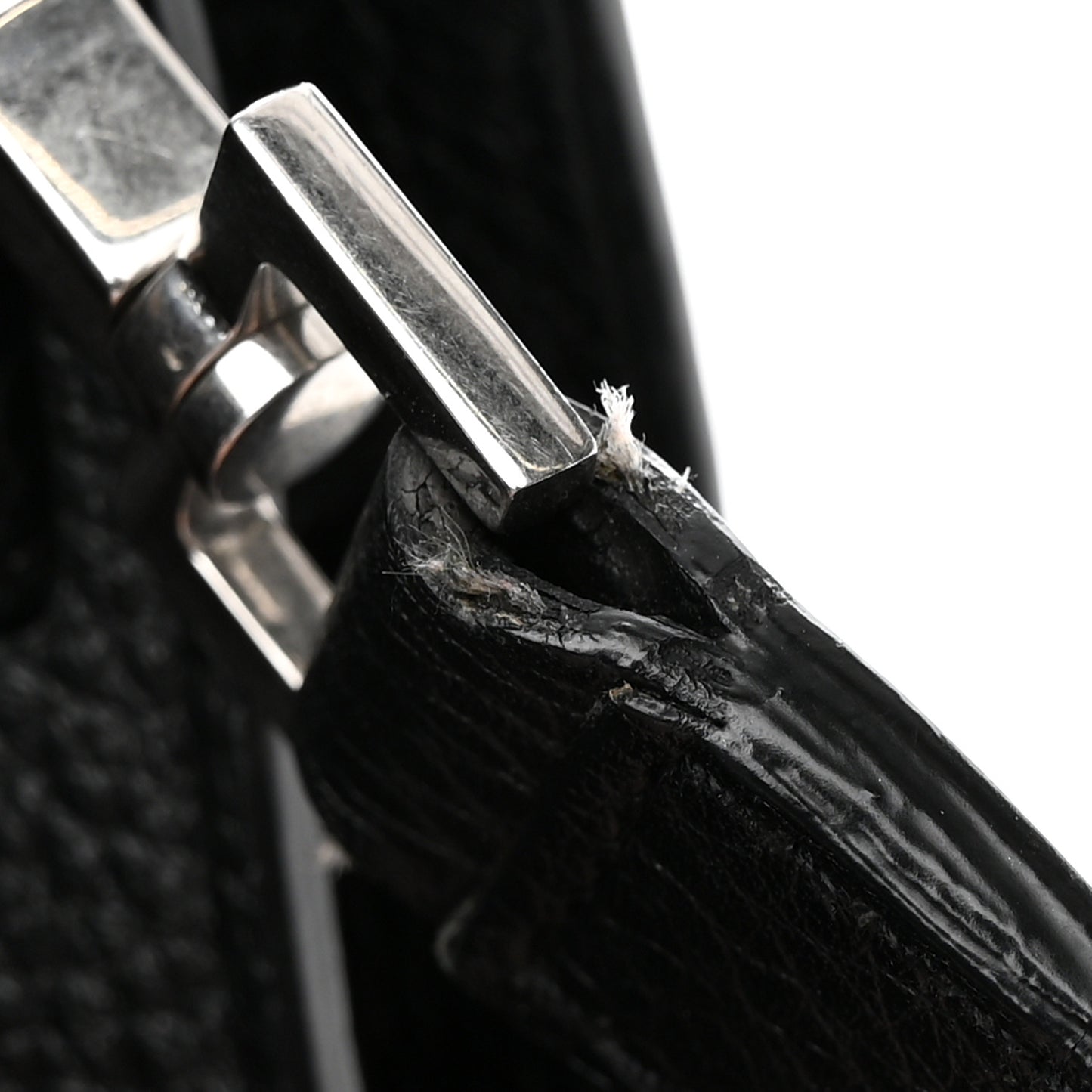 Grained Calfskin Baby Sac De Jour Souple Black
