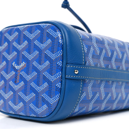 Goyard Goyardine Petit Flot Mini Bucket Bag Sky Blue 9 of 9