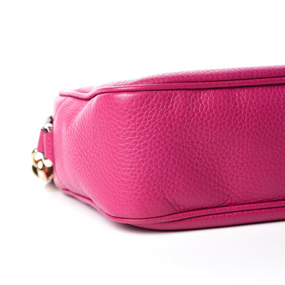 Gucci Cellarius Calfskin Small Soho Disco Bag Bright Bouganville 5 of 10