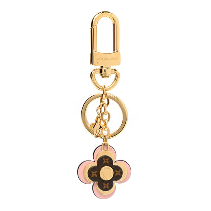 Louis Vuitton Monogram Blooming Flowers BB Bag Charm Key Holder Pink 1 of 4