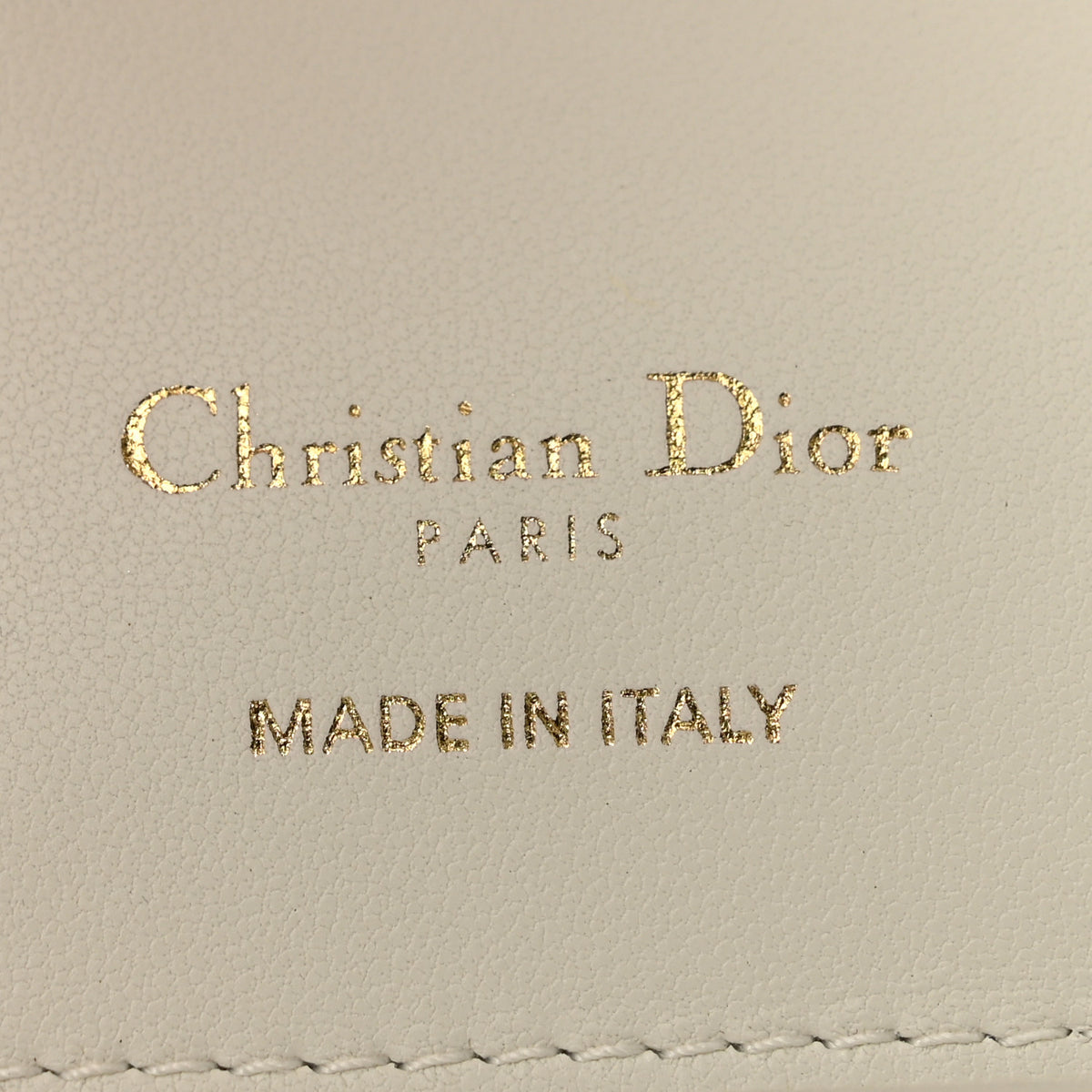 Calfskin Cabinet De Curiosites Print Caro XS Wallet White Multicolor