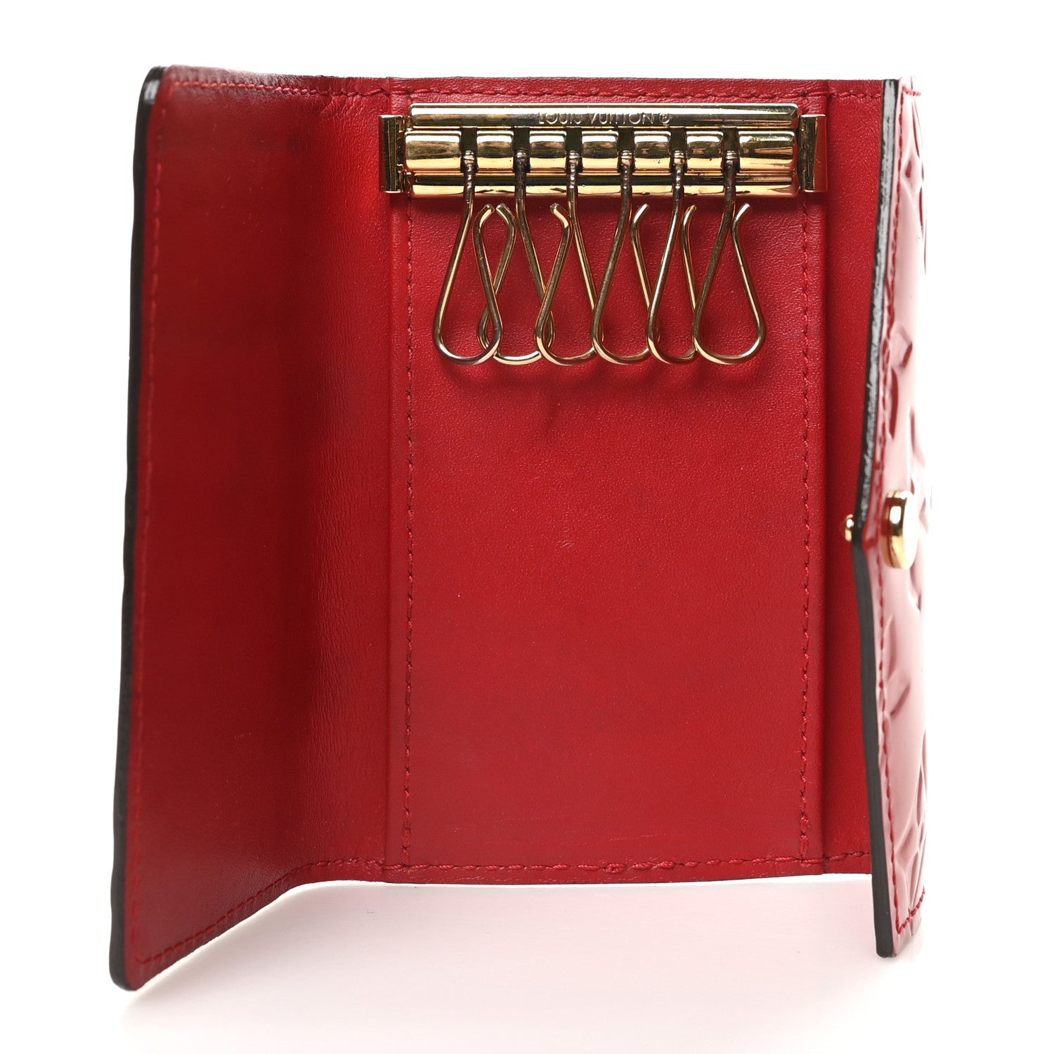 Louis Vuitton Vernis Multicles 6 Key Holder Cherry 5 of 10