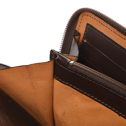 Gucci Calfskin Bamboo Handle Crossbody Wallet Brown 8 of 13