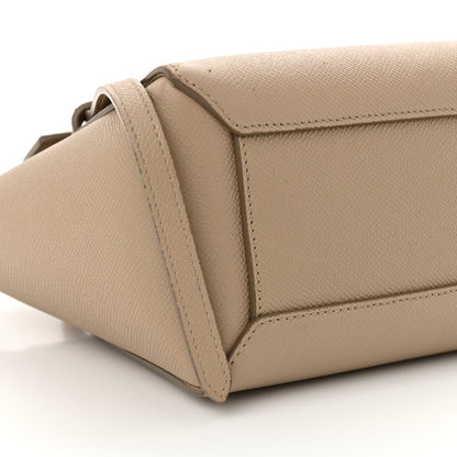 Celine Grained Calfskin Nano Belt Bag Light Taupe 9 of 13