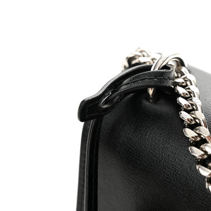 Saint Laurent Calfskin Medium Monogram Sunset Black 12 of 12