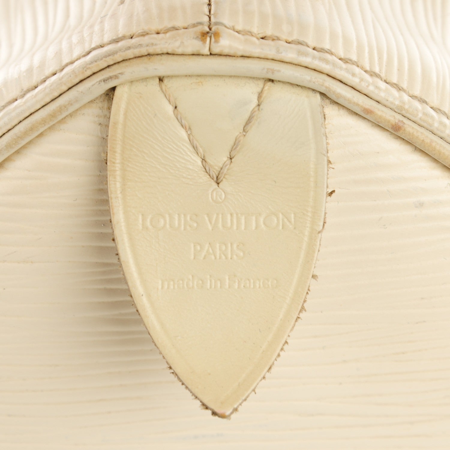 Louis Vuitton Epi Speedy 25 Ivory 7 of 7