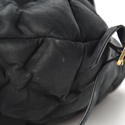 Chanel Iridescent Calfskin Quilted Chesterfield Backpack Black 12 of 12