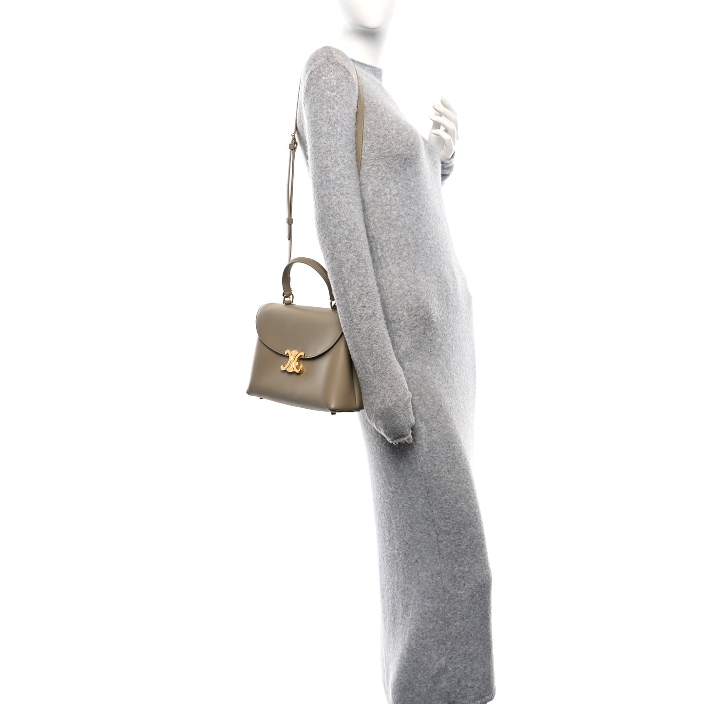 Supple Calfskin Medium Nino Cappuccino