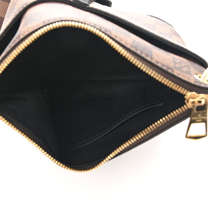 Louis Vuitton Damier Ebene Odeon PM Black 5 of 7