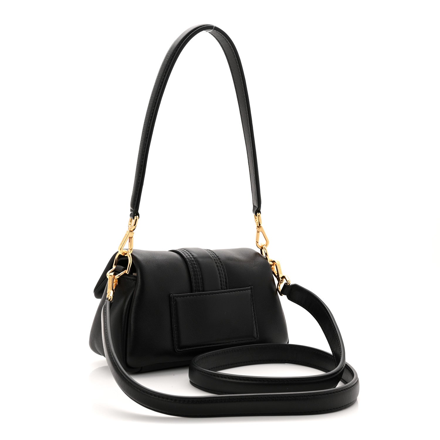Jacquemus Padded Lambskin Le Petit Bambimou Black 3 of 9