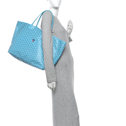 Goyard Goyardine Saint Louis GM Balise Beach Towel Set Turquoise 2 of 11
