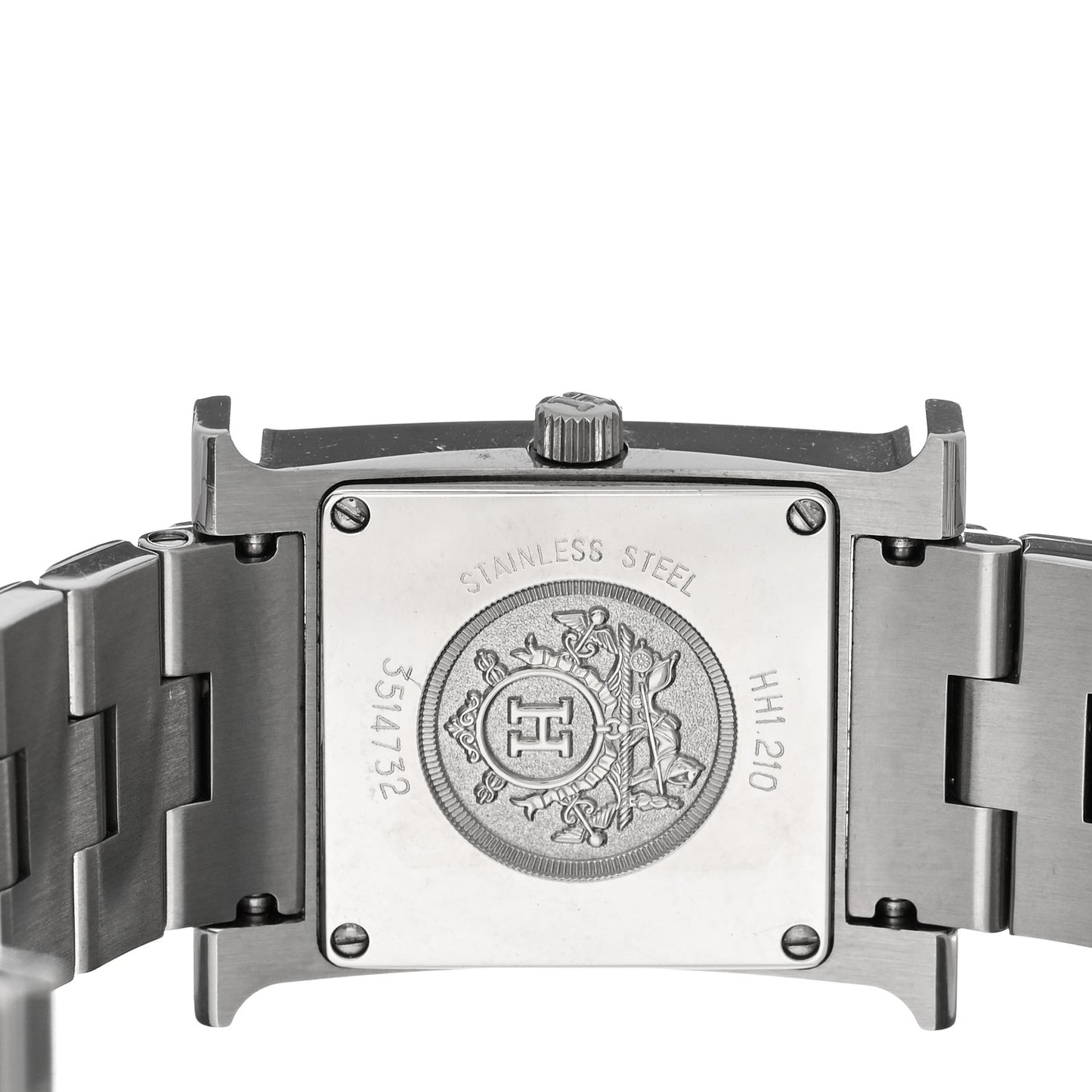 Stainless Steel Diamond Mother of Pearl 21mm Heure H Hour Quartz Watch