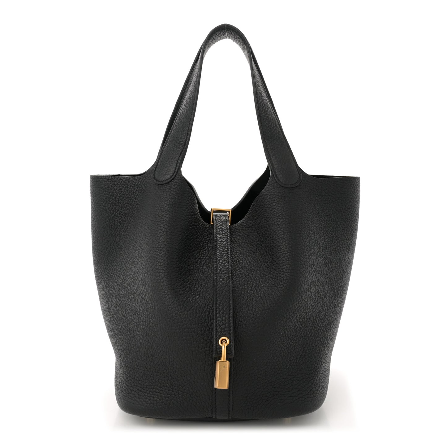 Taurillon Clemence Picotin Lock 22 MM Black