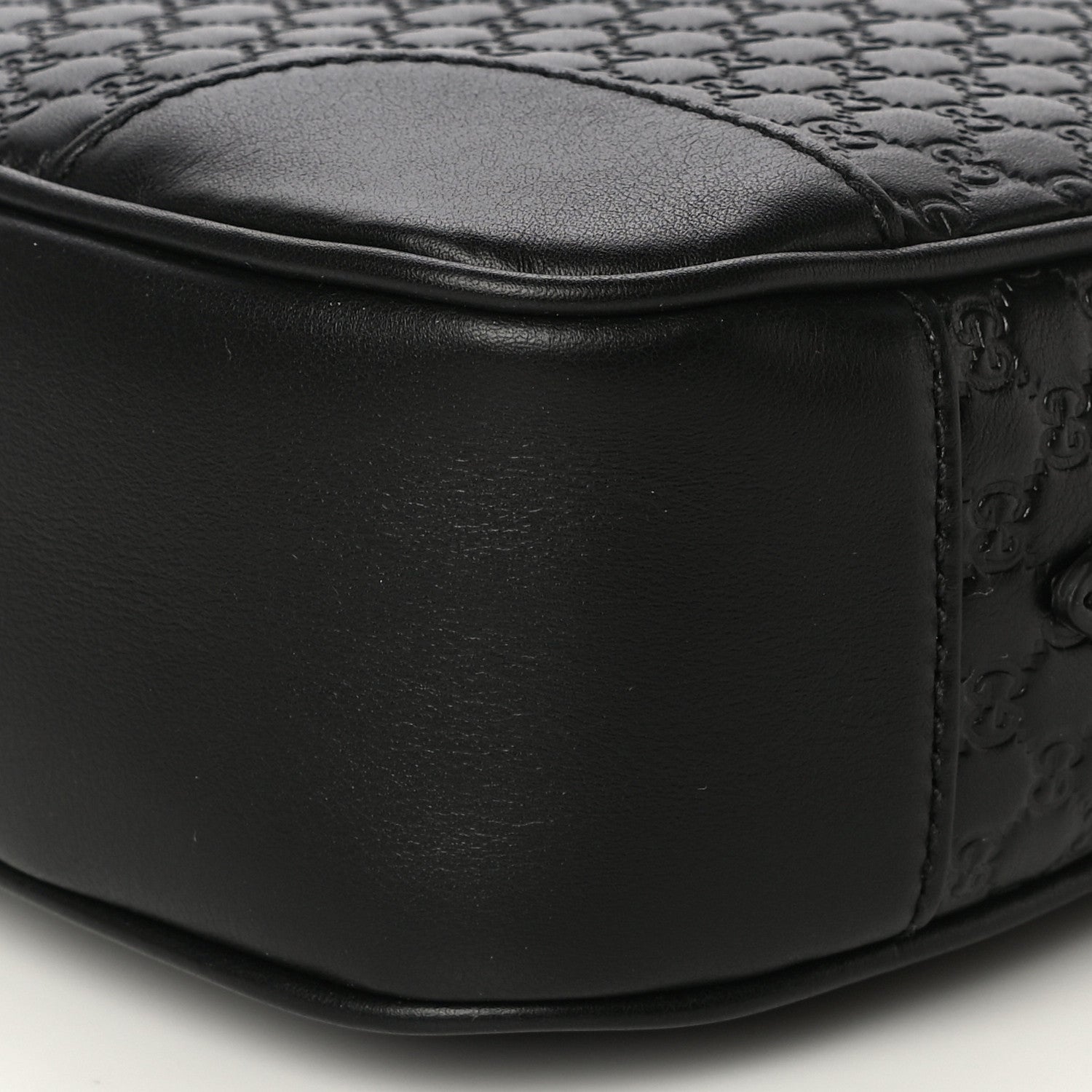 Gucci Microguccissima Mini Bree Messenger Bag Black 11 of 11