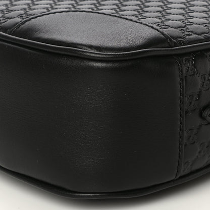 Gucci Microguccissima Mini Bree Messenger Bag Black 11 of 11
