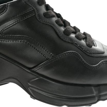 Gucci Calfskin Rhyton Sneakers 36.5 Black 13 of 14