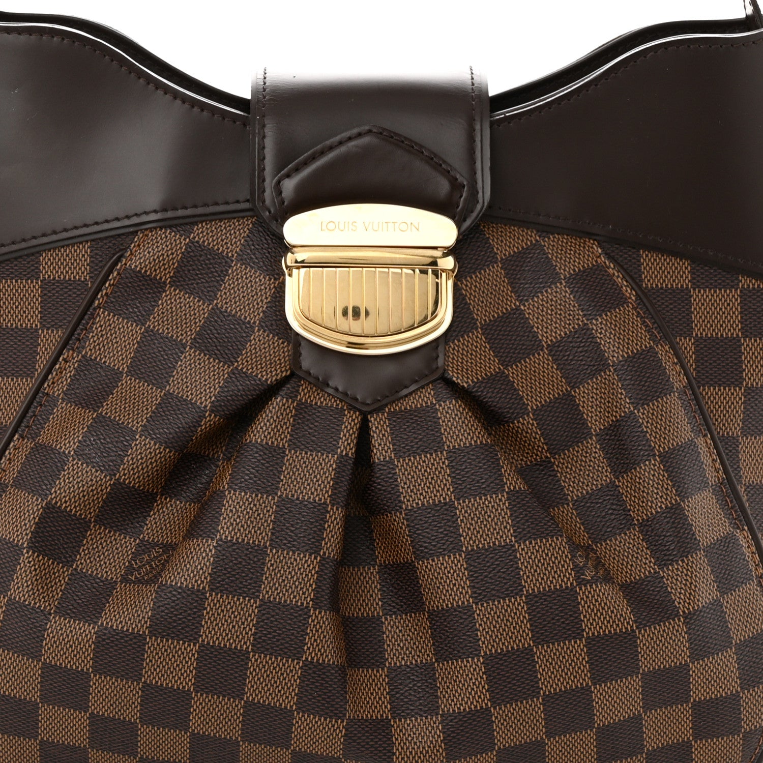 Louis Vuitton Damier Ebene Sistina MM 8 of 11