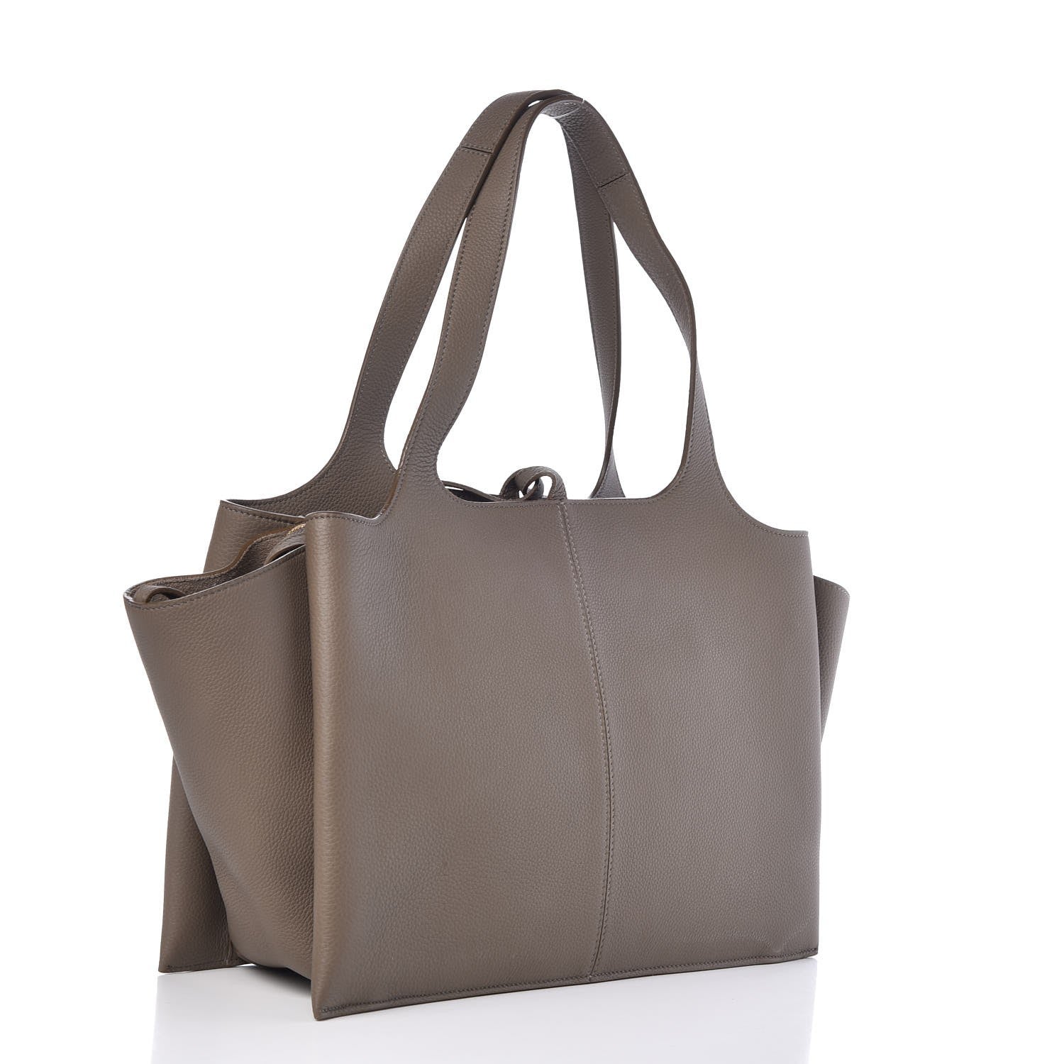 Celine Baby Grained Calfskin Medium Tri-Fold Bag 3 of 7