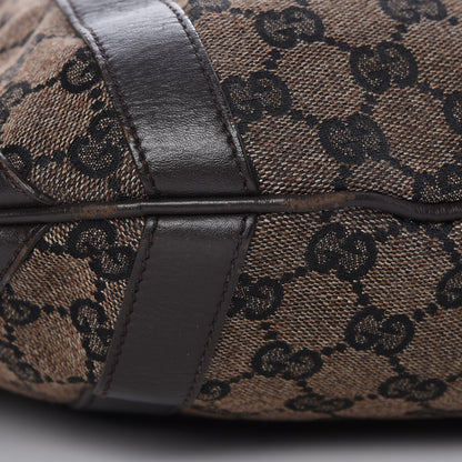 Gucci Monogram Medium Abbey Convertible Tote Dark Brown 11 of 13