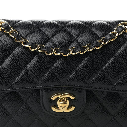 Chanel Caviar Quilted Small Double Flap Black 8 of 13