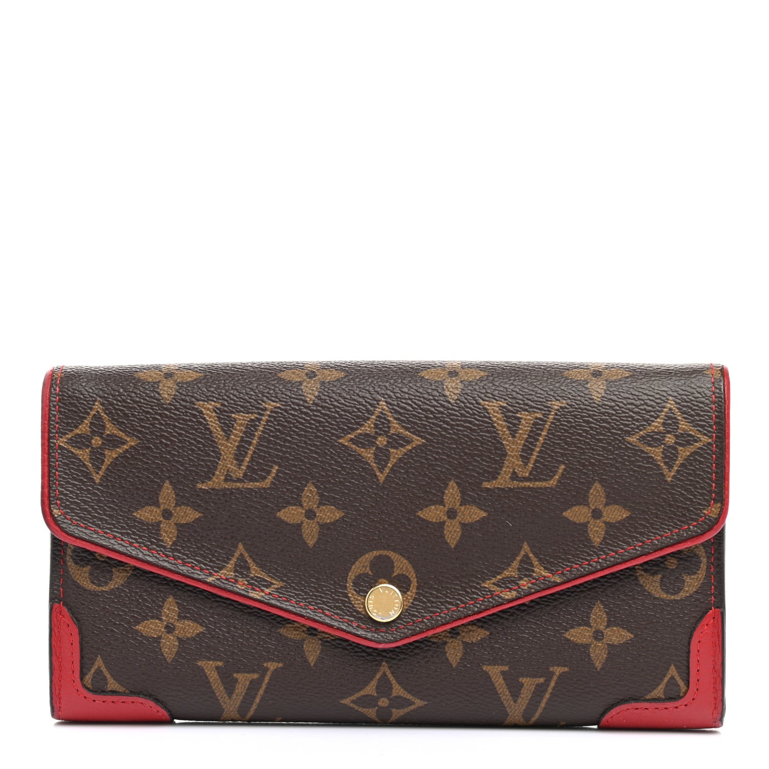 Louis Vuitton Monogram Sarah Retiro Wallet Cherry 1 of 8