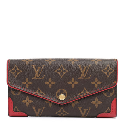 Louis Vuitton Monogram Sarah Retiro Wallet Cherry 1 of 8