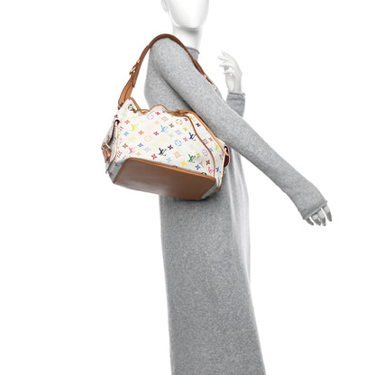 Louis Vuitton Monogram Multicolor Petit Noe White 2 of 10