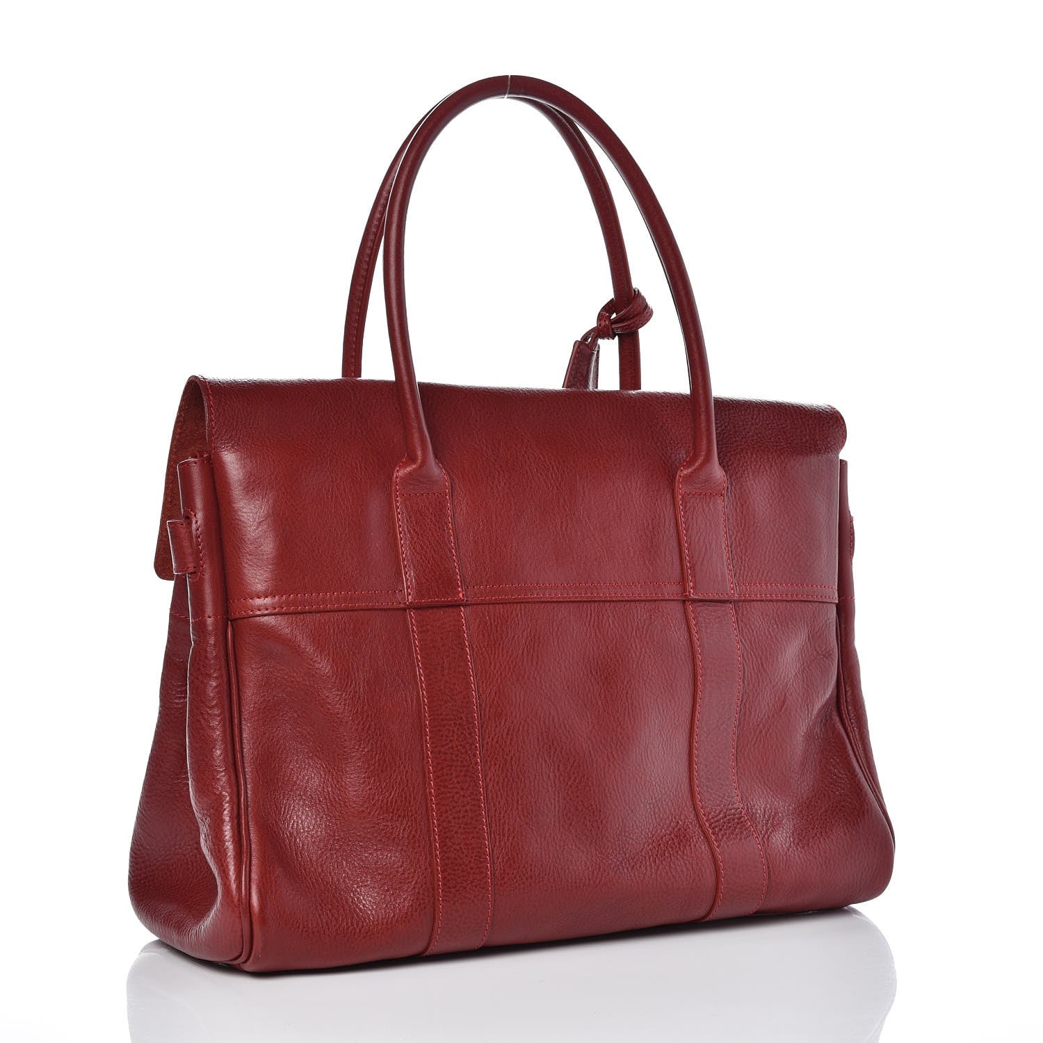 Mulberry Natural Leather Bayswater Poppy Red 3 of 7