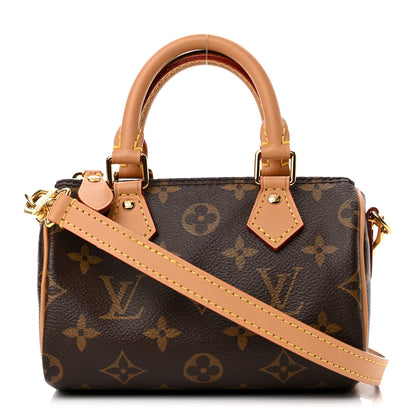 Louis Vuitton Monogram Nano Speedy Bandouliere 1 of 9