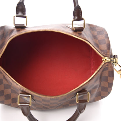Louis Vuitton Damier Ebene Speedy Bandouliere 30 5 of 13