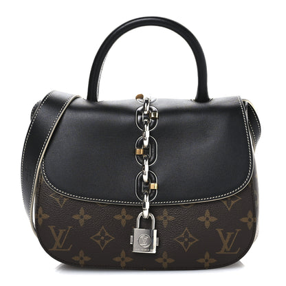 Louis Vuitton Calfskin Monogram Chain It Bag PM Black 1 of 10