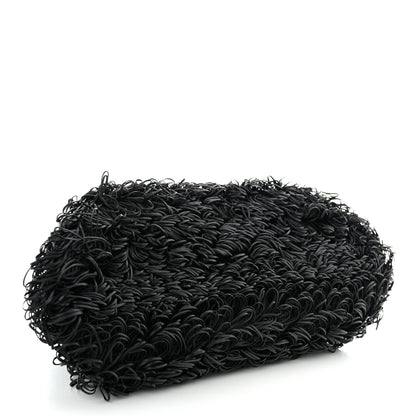 Bottega Veneta Lambskin The Sponge Pouch Clutch Black 4 of 6