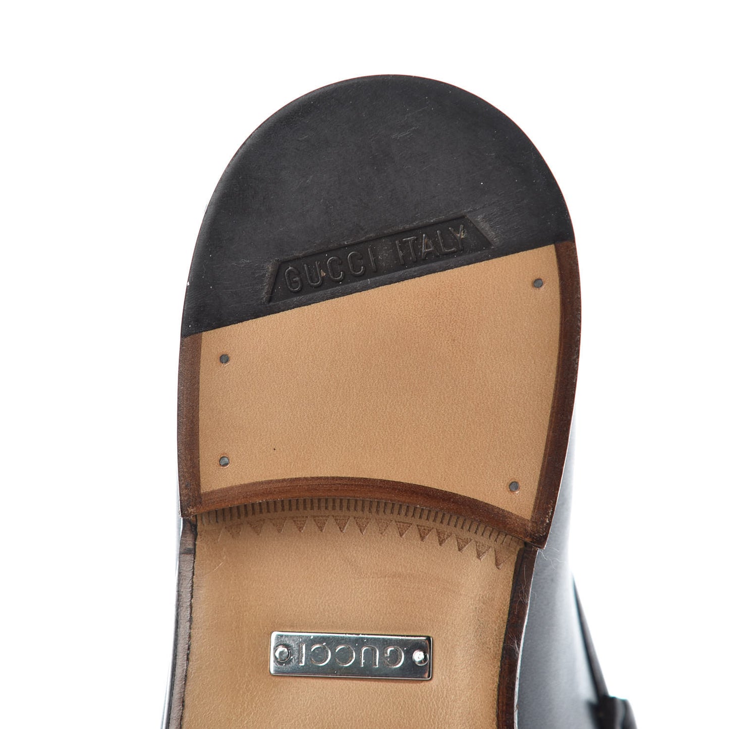 Calfskin Mens 1953 Horsebit Loafers 7 Marrone
