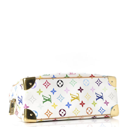 Louis Vuitton Monogram Multicolor Trouville White 3 of 10