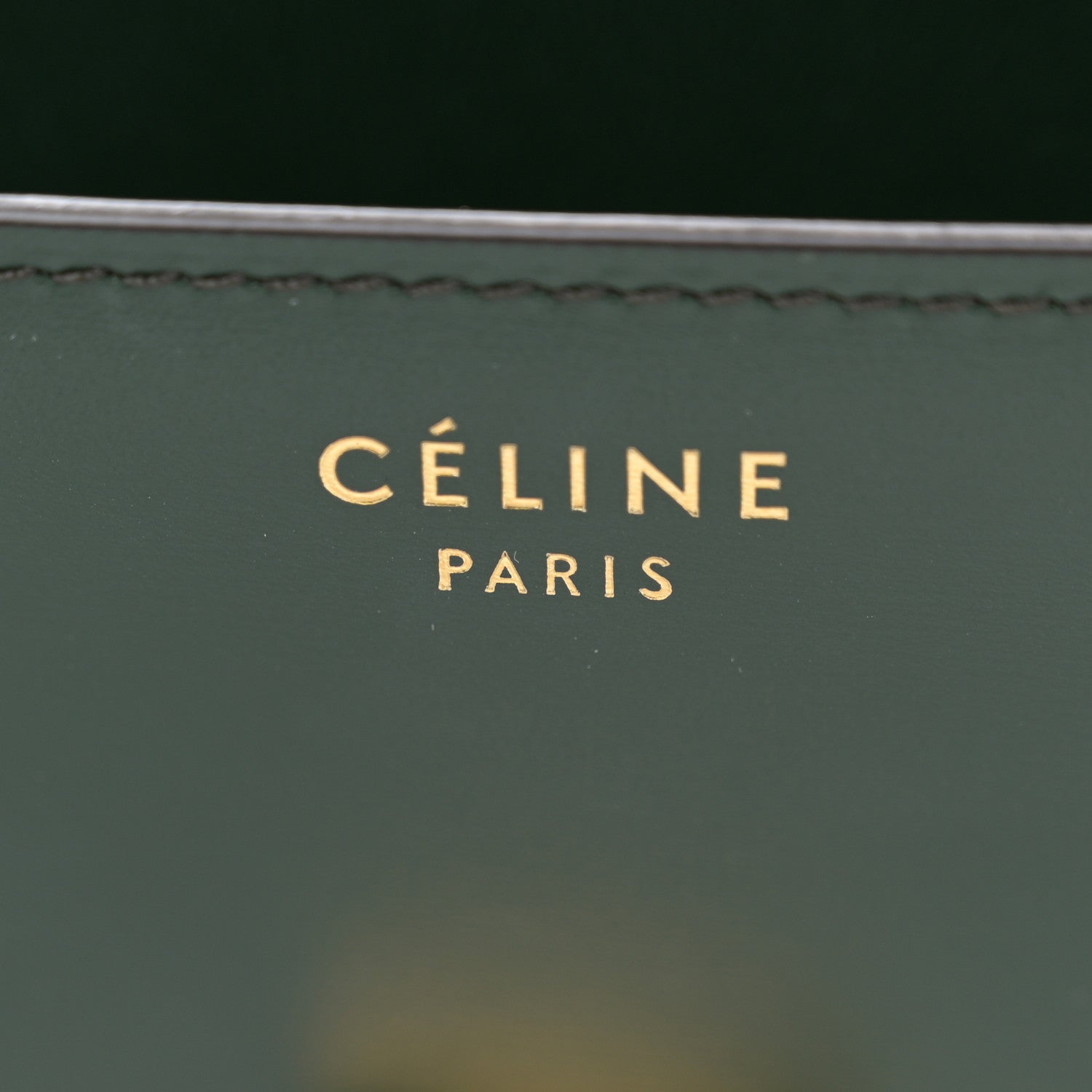 Celine Box Calfskin Medium Classic Box Flap Bag Forest 9 of 14