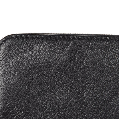 Hermes Chevre Mysore Globe Trotter Zip Agenda PM Black 9 of 11