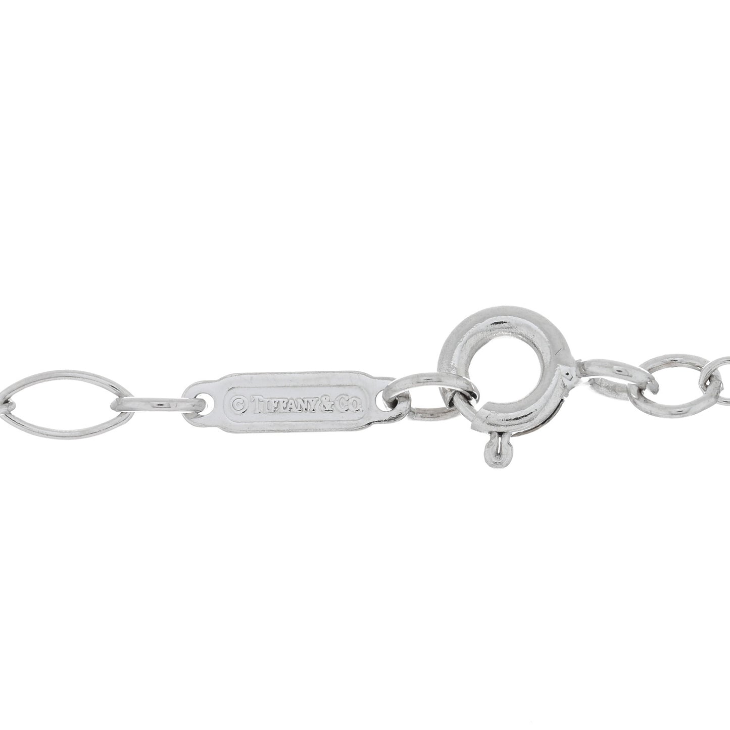 18K White Gold Diamond Mini Crown Key Pendant Necklace