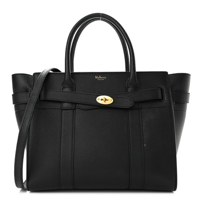 Mulberry Small Classic Grain Small Zipped Bayswater Black 1 of 10