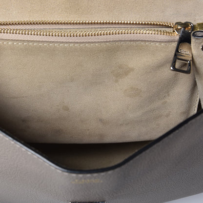 Chloe Grained Lambskin Large Drew Shoulder Bag Motty Grey 9 of 16