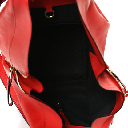 Loewe Calfskin Small Hammock Shoulder Bag Red 5 of 13