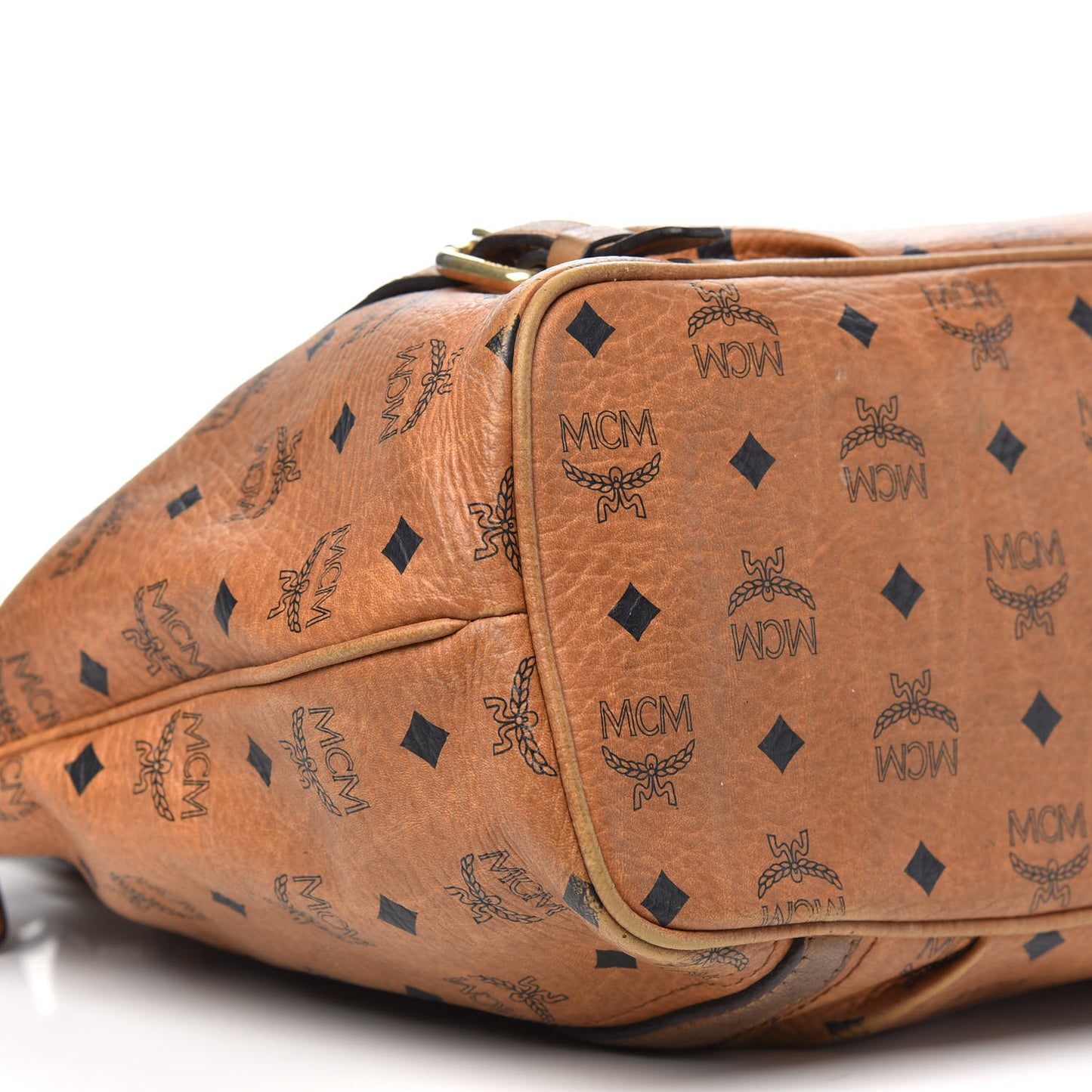 Visetos Medium Essentials Shopper Tote Cognac