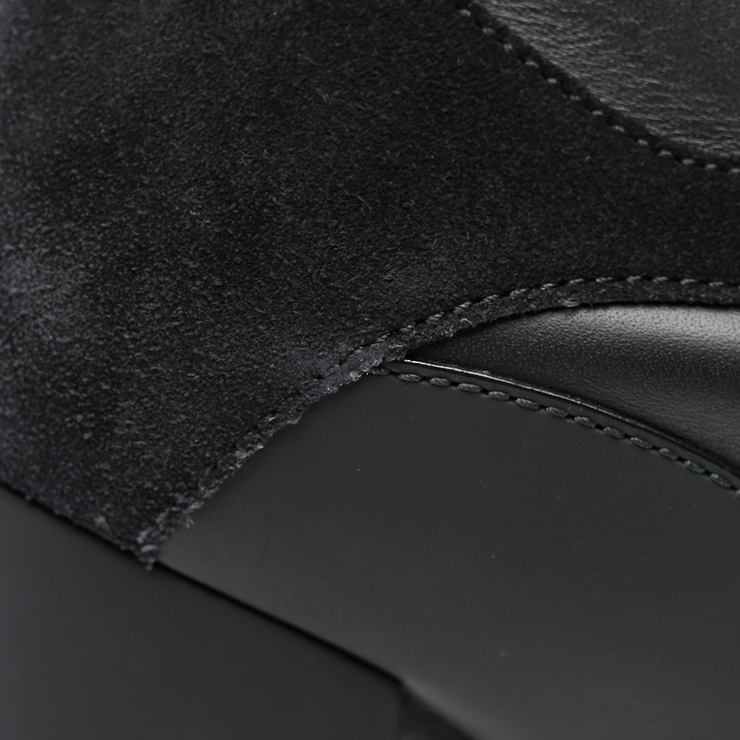 Louis Vuitton Suede Calfskin Monogram Star Trail Ankle Boots 37 Black 8 of 9