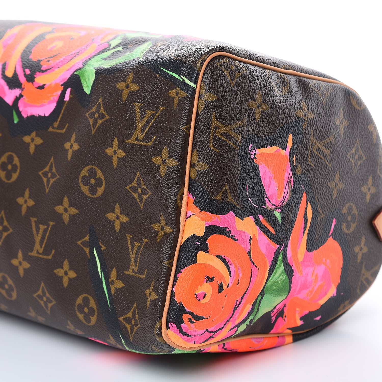 Louis Vuitton Monogram Roses Speedy 30 9 of 12