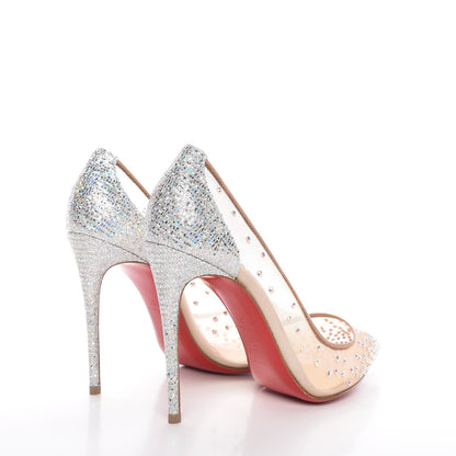Christian Louboutin Crystal Strass Follies 100 Pumps 37 Crystal 4 of 11